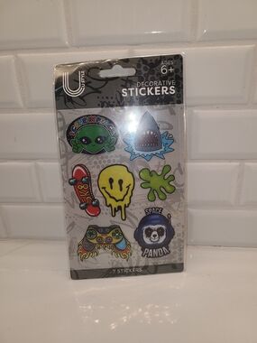 UStyle Space Punk Sticker Pack - Multicolor